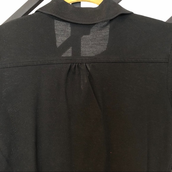 Lacoste Pintucked Long Sleeves Polo Dress - Picture 4 of 5